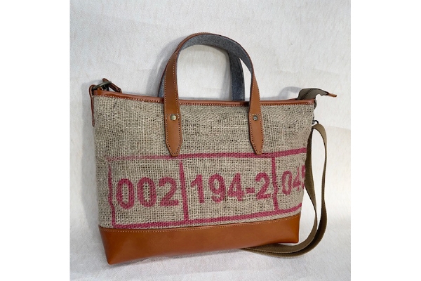 COFFEE BEANS JUTE UPCYCLE BAG